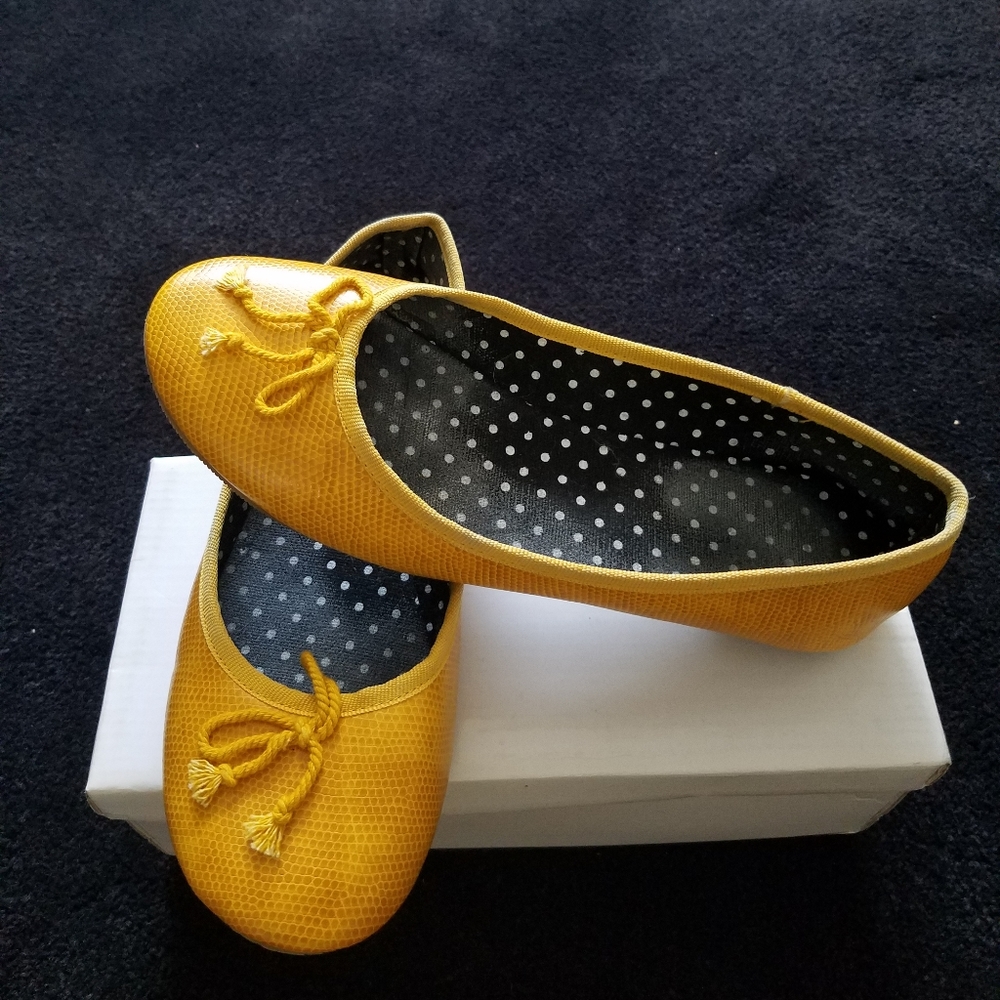 Cute & Comfy Mustard Ballet Flats